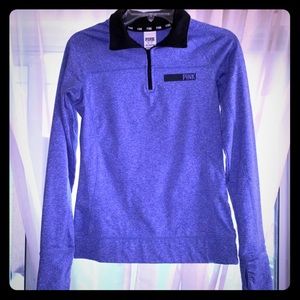 VS PINK Quarter Zip-up